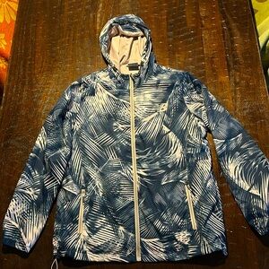 Light Sport Jacket with Tropical Pattern